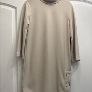 NWT Club Monaco Cream Dress Size M